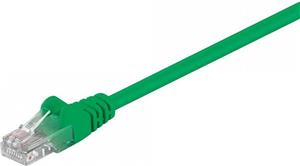 U/UTP prespojni kabel Cat.5e PVC CCA AWG26, zeleni, 10,0 m