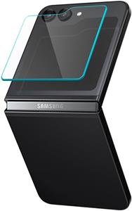Spigen Glass tR EZ Fit, Transparency, zaštitno staklo za ekran telefona, 2 kom + okvir za instalaciju - Samsung Galaxy Z Flip5 (AGL06525)