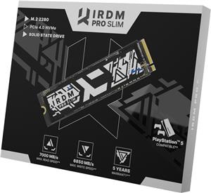 Goodram IRP-SSDPR-P44S-1K0-80 internal solid state drive M.2 1 TB PCI Express 4.0 3D TLC NAND NVMe