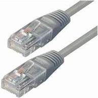 Kabel mrežni Transmedia Cat.5e UTP Kabel 2M, sivi, TRN-TI9-2