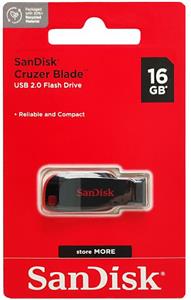 USB memorija 16 GB SanDisk Cruzer Blade USB 2.0, SDCZ50-016G
