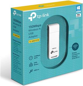 USB Wirless adapter TP-Link TL-WN727N 150Mbps (2.4GHz), 802.
