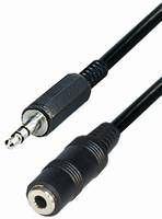 Transmedia A 54-10, Connecting Cable, 3,5 mm stereo plug - 3