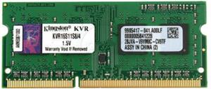 Memorija za prijenosno računalo Kingston 4 GB SO-DIMM DDR3 1