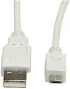 Roline VALUE USB2.0 kabel TIP A(M) na Micro USB B(M), 1.8m, 