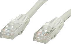 Kabel mrežni Roline UTP Cat.5e, 0.5m sivi