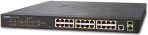 PLANET GS-4210-24P2S 24-port IPv4 Managed Gigabit Ethernet P